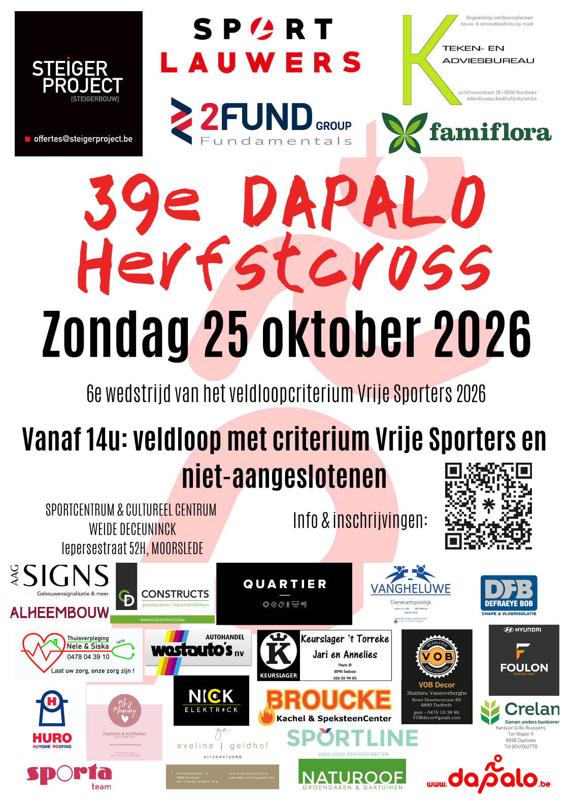 Affiche herfstcross 2026