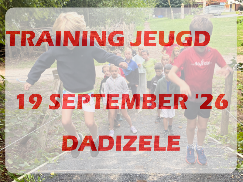 Training jeugd
